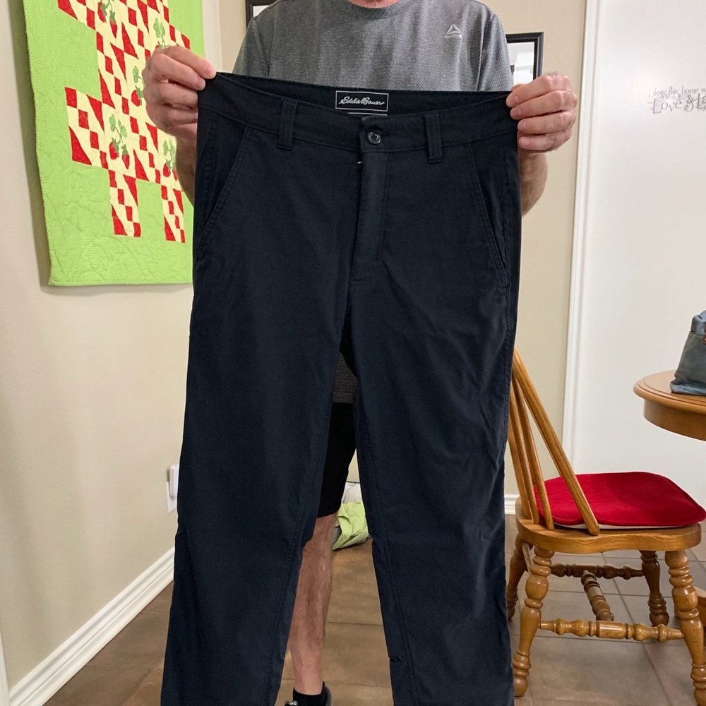 BLACK—Eddie Bauer Travex pants EUC - Picture 2 of 7
